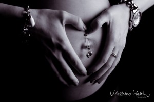 Babybauch Herz Fotoshooting Hannover 2