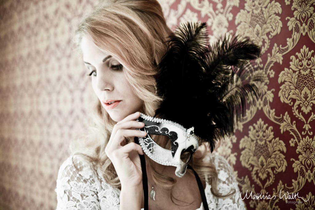 Braut mit Maske Fotostudio Hannover 1